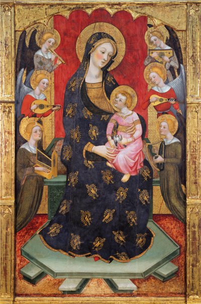 Virgin of the Angels by Pere Serra